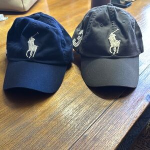 Polo by Ralph Lauren Men's Black and Navy Caps
